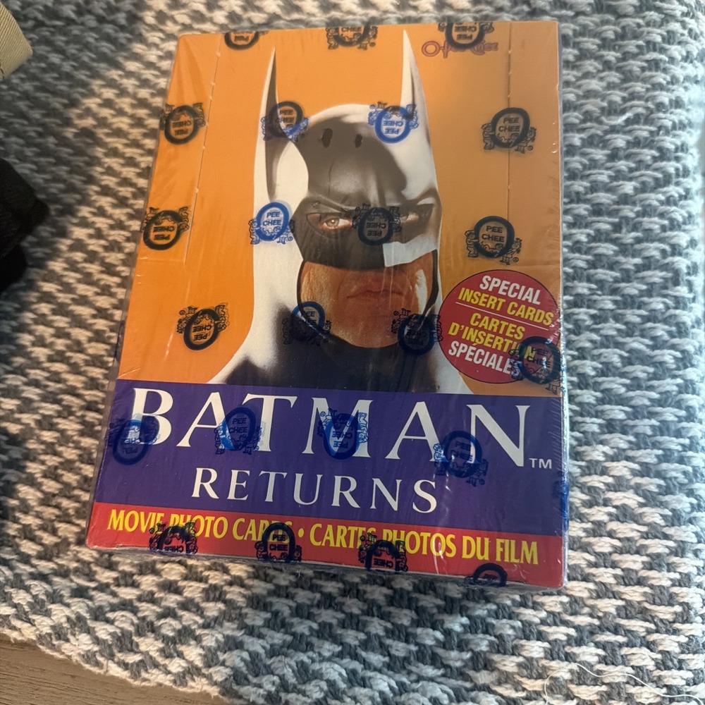 1992 O-Pee-Chee Batman Returns Movie Sealed Hobby Box 36 Packs OPC Canada
